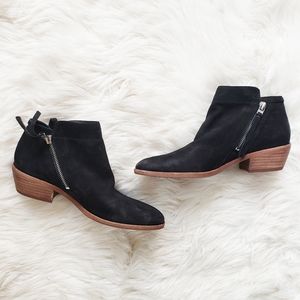 Sam Edelman Packer Ankle Suede Black Bootie